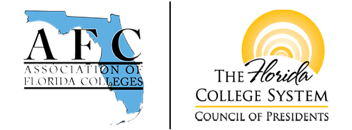 AFC and FL College System Council of Presidents logos